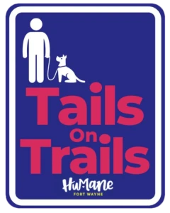 Humane FW Tails on Trails logo