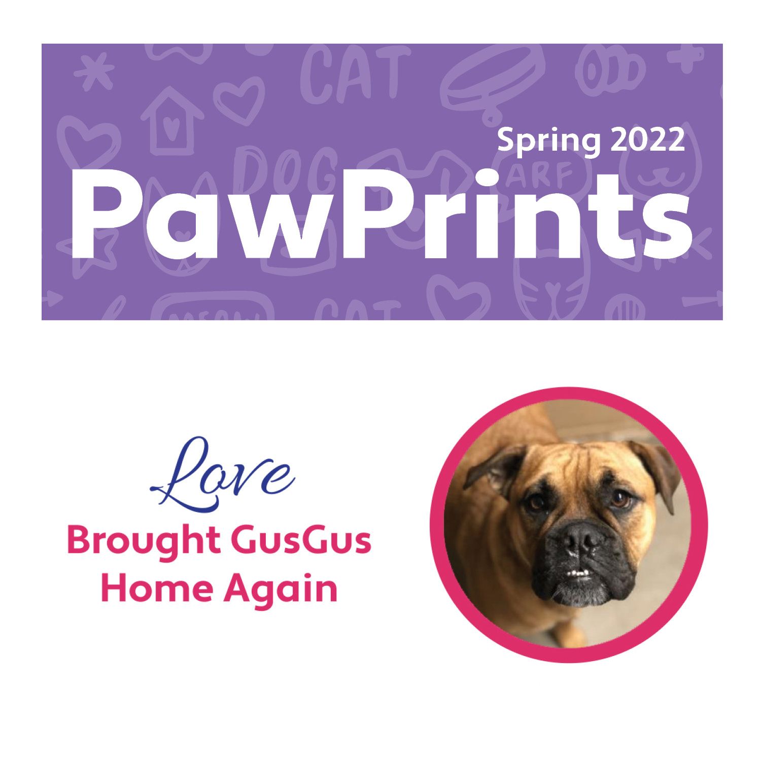 Spring 2022 PawPrints Newsletter